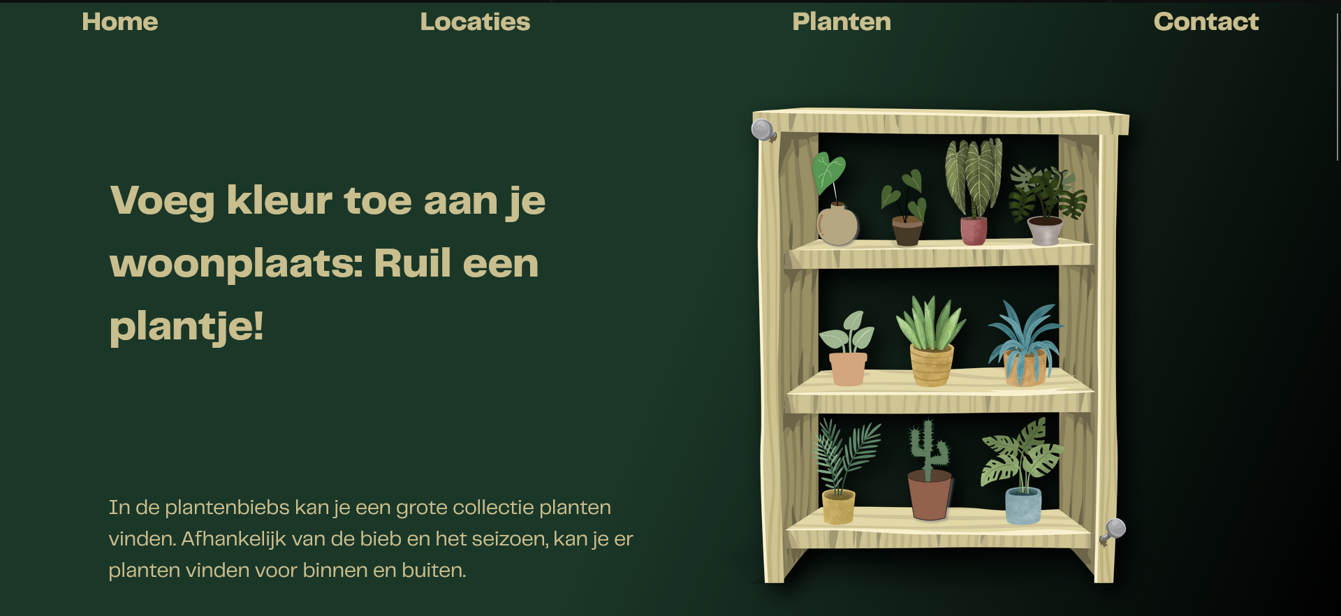 Plantenbieb Website